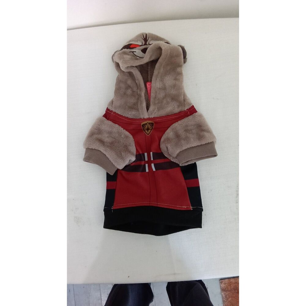 Marvel Rocket Raccoon Dog Hoodie Size S New with Tags